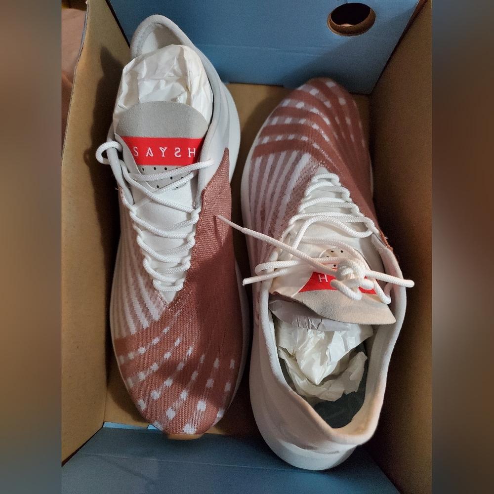 NIB Saysh One Sneakers Size 8 In Hearth Rose - *No Lid* - Picture 12 of 16